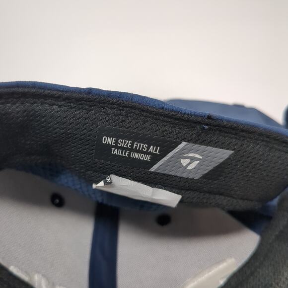 TaylorMade TP5 Sim Strapback Hat Blue One Size Embroidered Outdoor - Picture 9 of 10